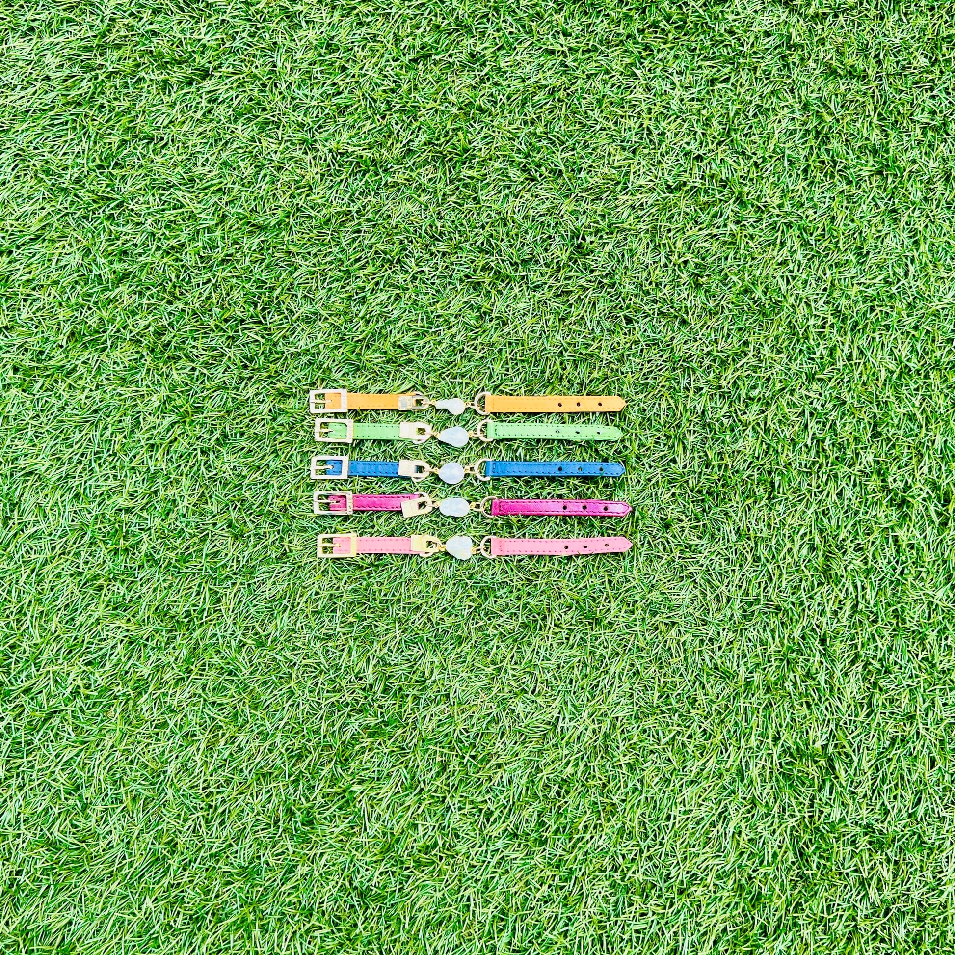 Bundle Multicolor Leather Bracelets with Pearl - LALEBRACELETS