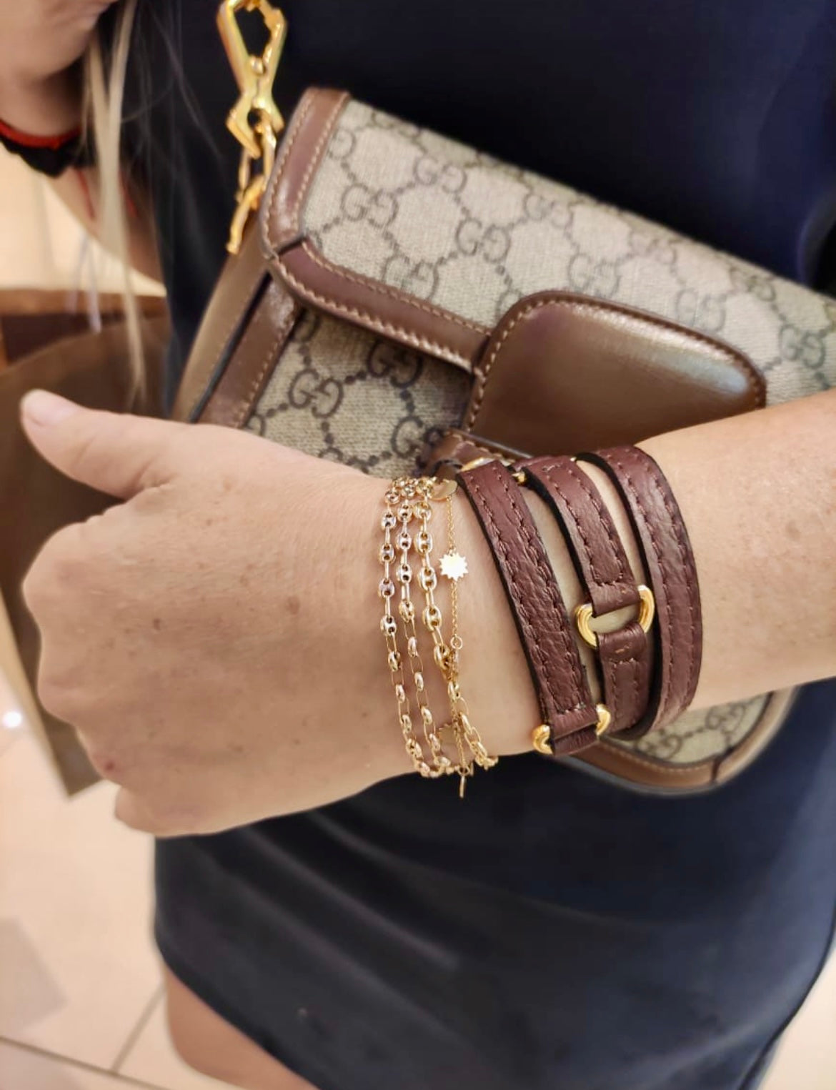 Premium Handcrafted Cuff Brown Leather Bracelet: Timeless Elegance for Every Occasion - LALEBRACELETS