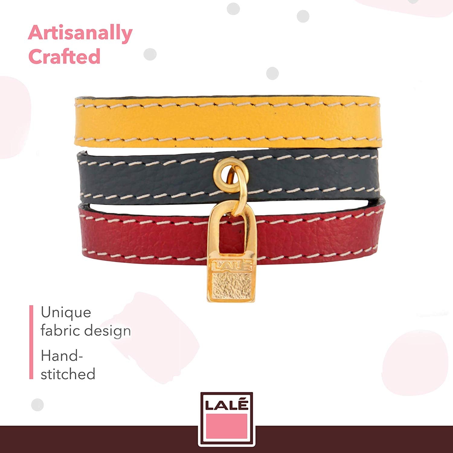 Bracelet Venezuela Flag - LALE - LEATHER - BRACELETS