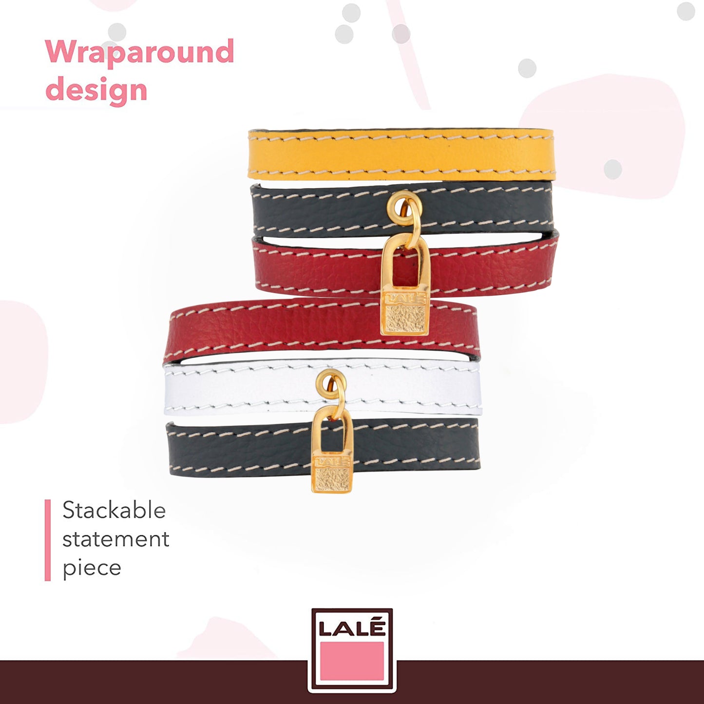 Bracelet USA Flag - LALE - LEATHER - BRACELETS