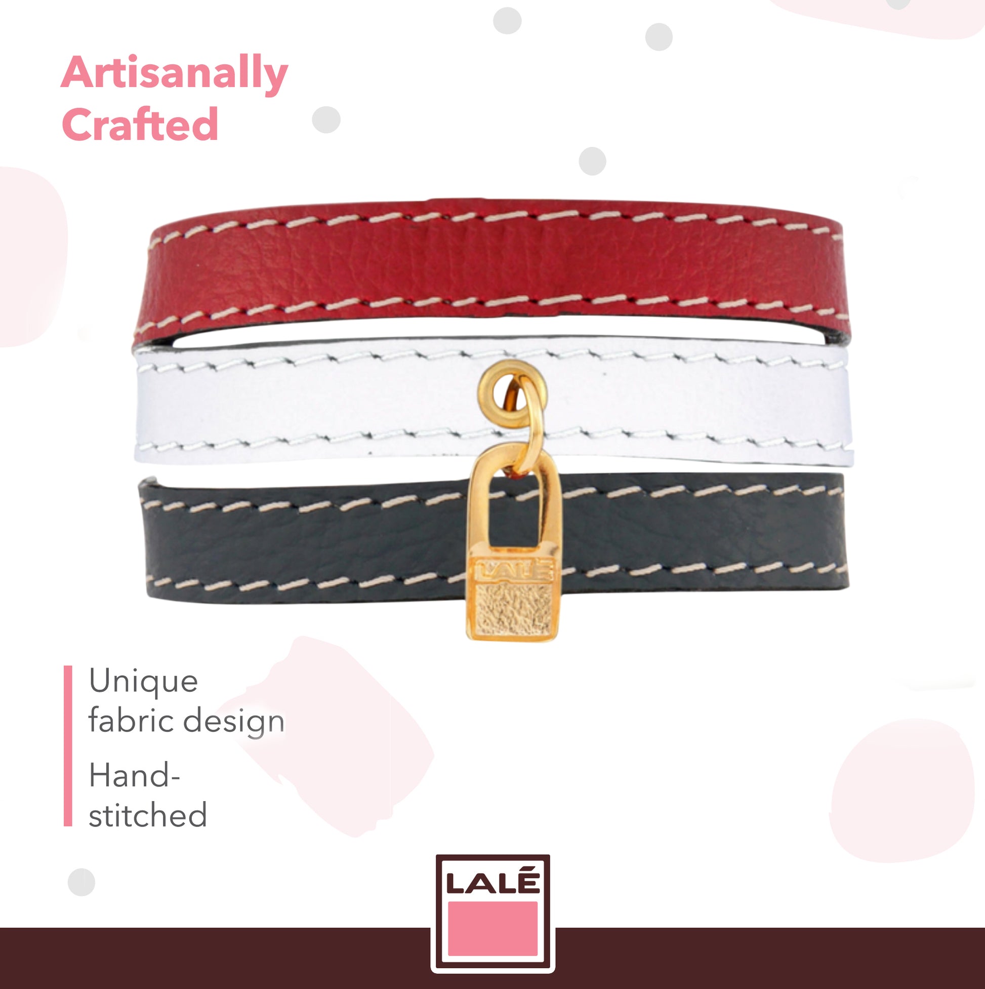 Bracelet USA Flag - LALE - LEATHER - BRACELETS