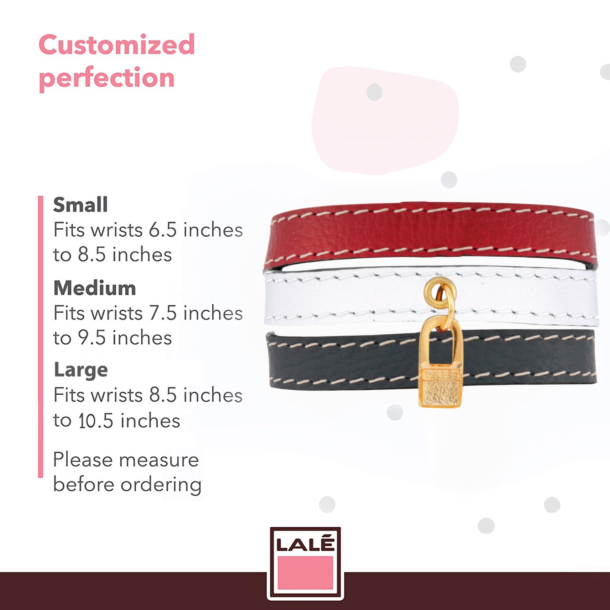 Bracelet USA Flag - LALE - LEATHER - BRACELETS
