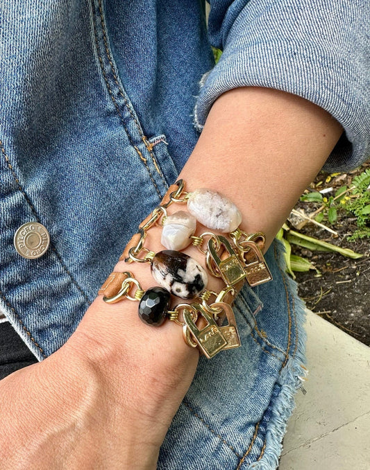 Handcrafted Camel Leather Bracelet | LALÉ Bracelets - LALEBRACELETS