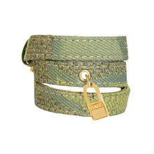 Load image into Gallery viewer, Bracelet 3V - Green - LALE - LEATHER - BRACELETS