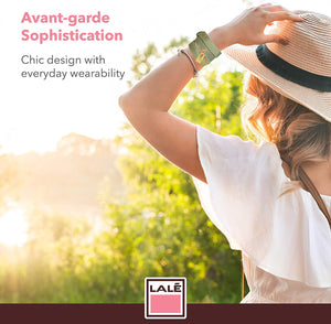 Bracelet 3V - Green - LALE - LEATHER - BRACELETS