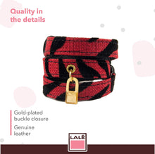 Load image into Gallery viewer, Bracelet 3V - Red Tiger - LALE - LEATHER - BRACELETS