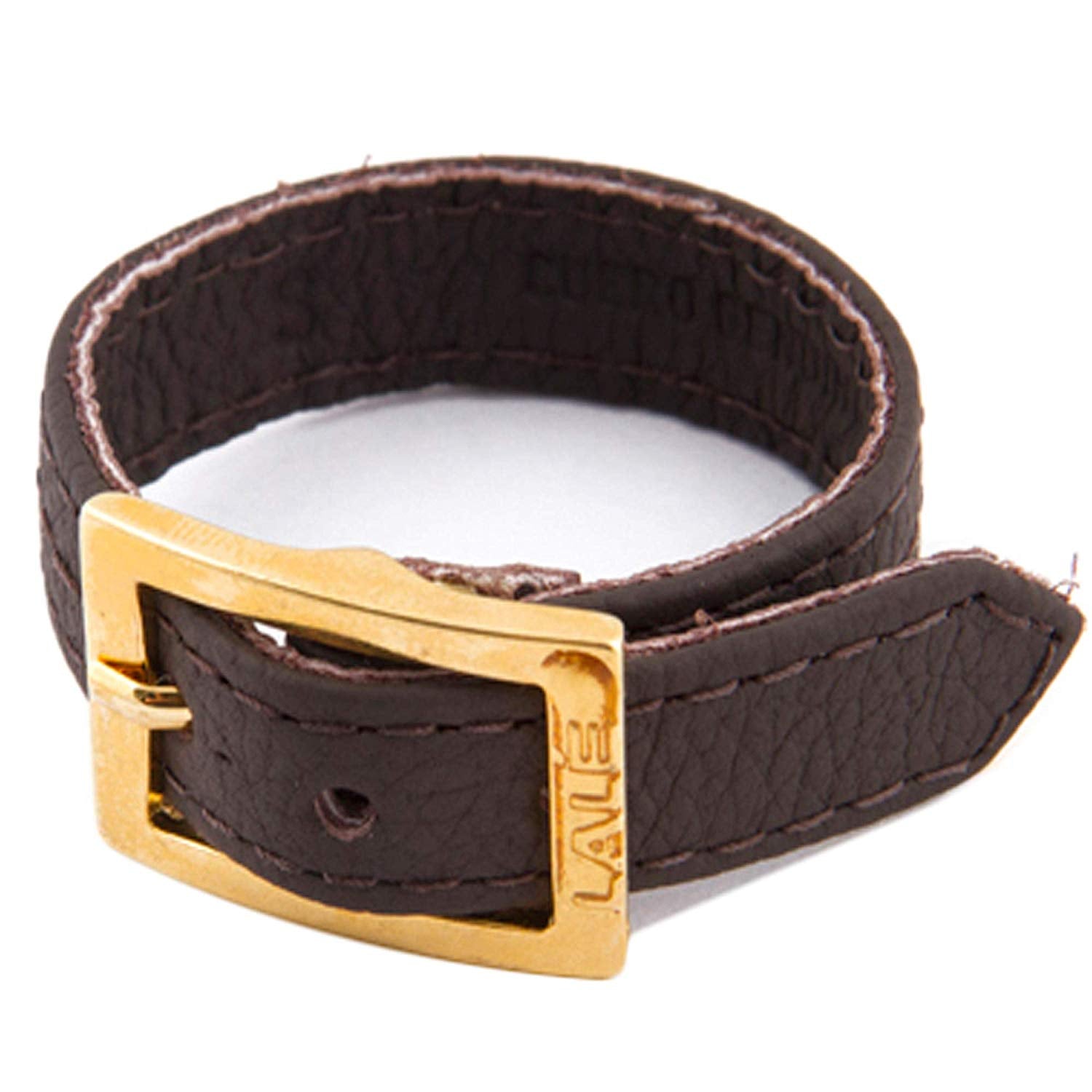 Bracelet 1V - Brown - LALE - LEATHER - BRACELETS