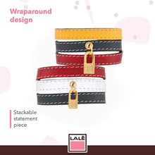 Load image into Gallery viewer, Bracelet Venezuela Flag - LALE - LEATHER - BRACELETS