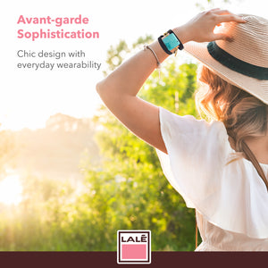 Bracelet Ale - Black Leather - LALE - LEATHER - BRACELETS